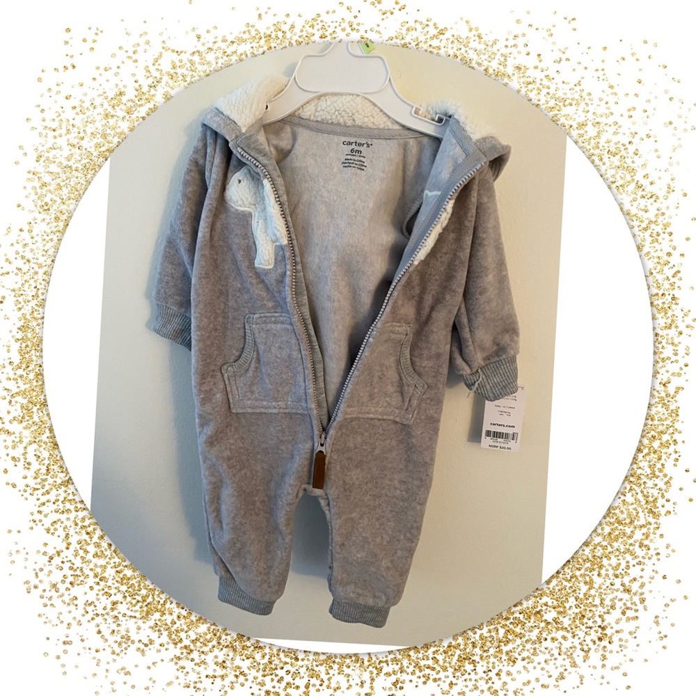 ❤️Carter grey one piece